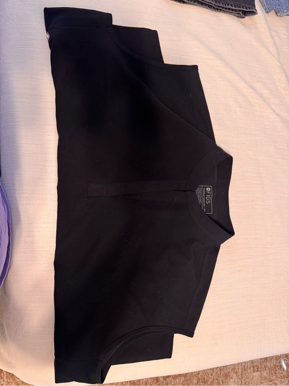 Figs Black Women’s Rafela Top
